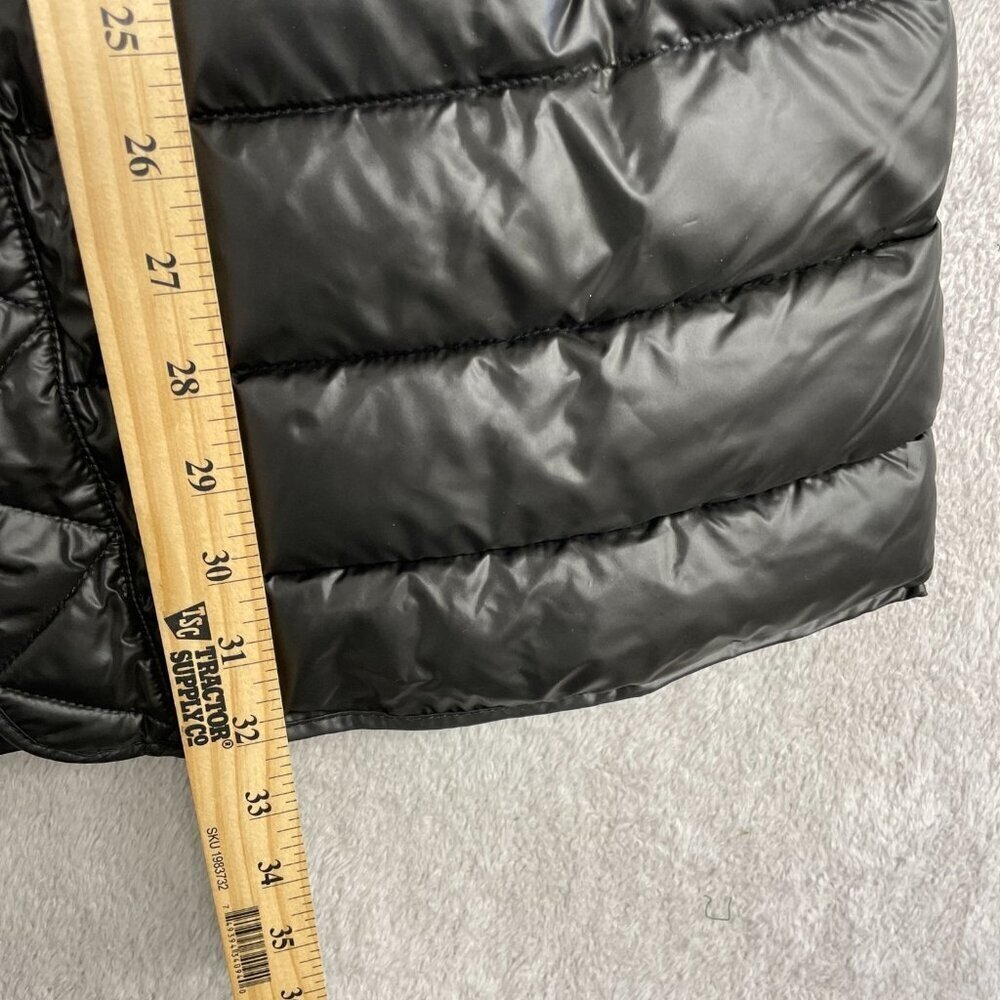 NEW Kenneth Cole New York Women's S Black Hooded Puffer Coat Polyester - Picture 4 of 12